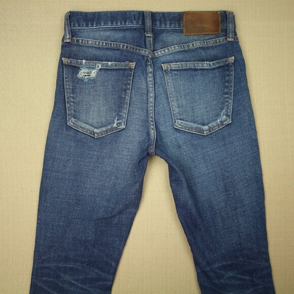 Moussy Vintage Isko Ivey Skinny Jeans Women's Size 24 Mid Rise Distressed Denim - Picture 7 of 12
